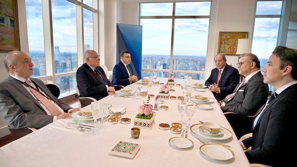 Attaf Leads Key Bilateral Meetings at UN General Assembly