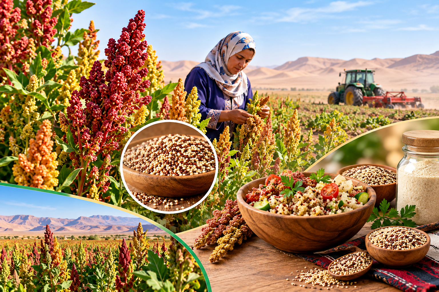 Quinoa Cultivation Expands Across Algerian Arid Regions