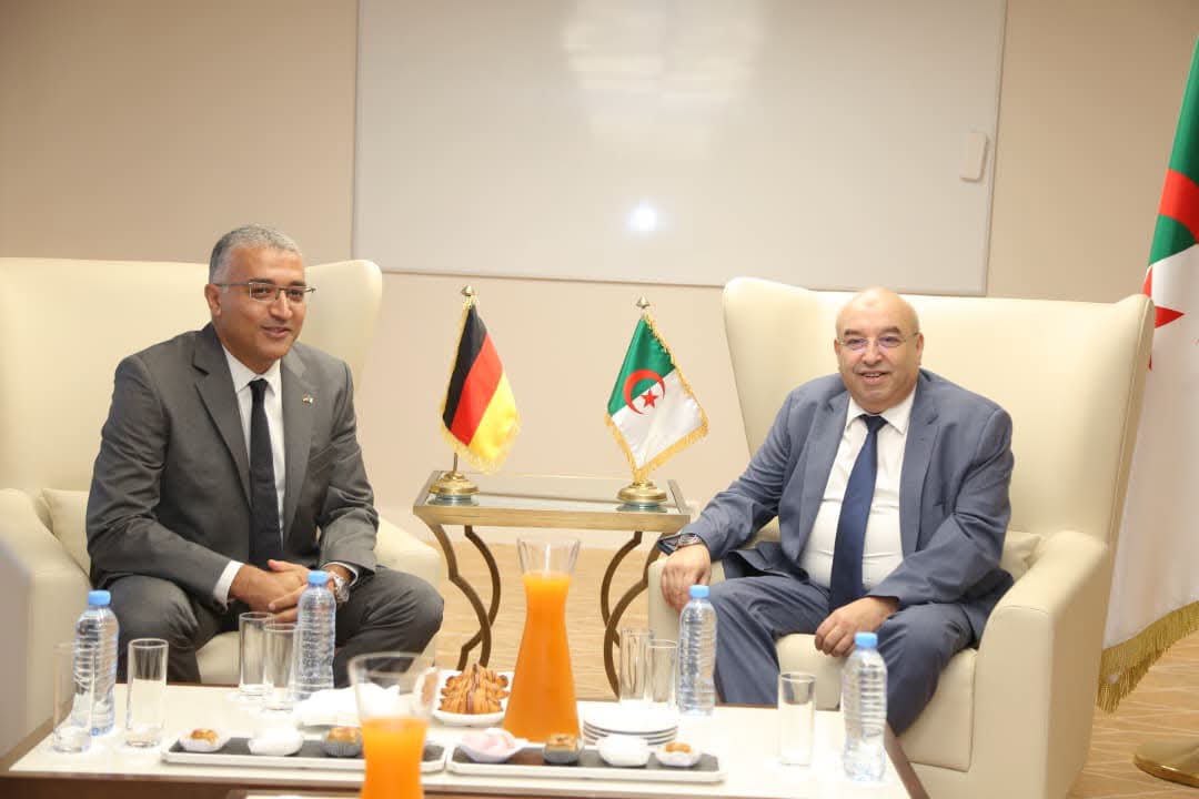 Minister Kouidri Discusses Expanded Pharmaceutical Ties with German Delegation