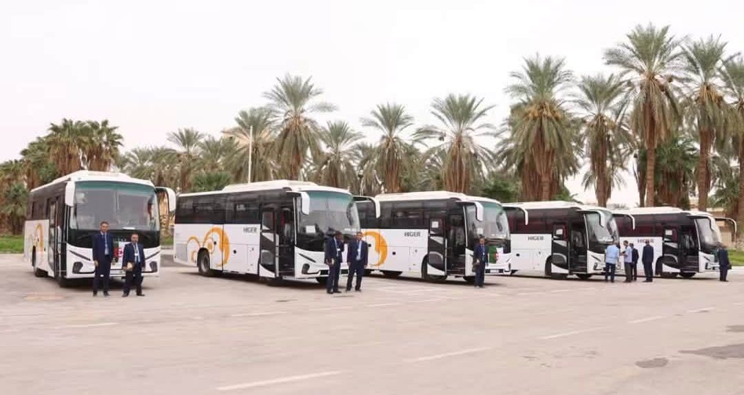 President Tebboune's Decision Delivers New Buses to Three Wilayas