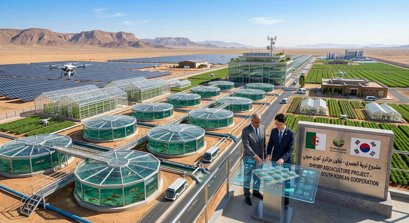South Korea, Algeria Plan Desert Aquaculture Project