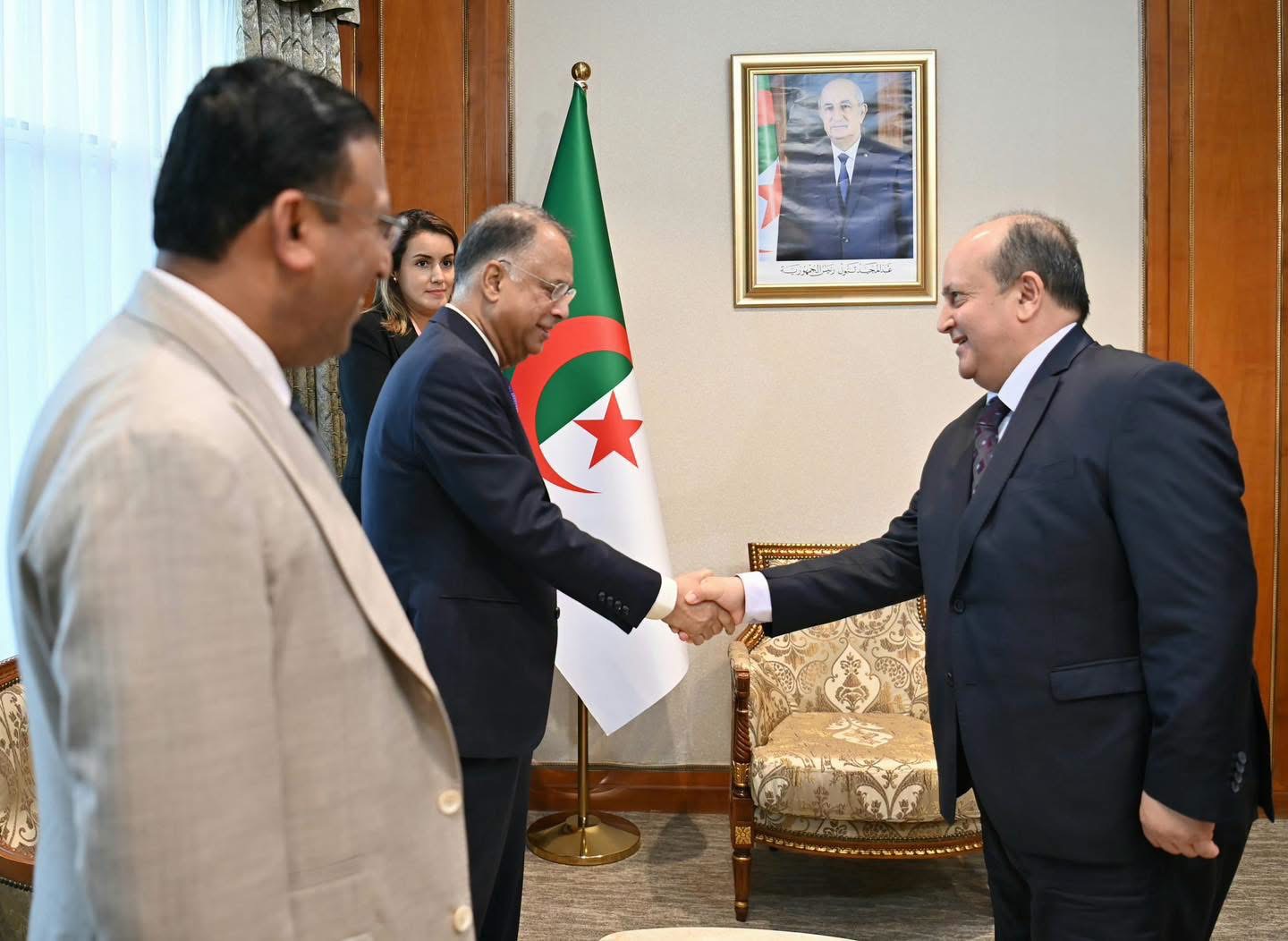 Bangladeshi Ministers Meet Algerian Premier for Cooperation Talks