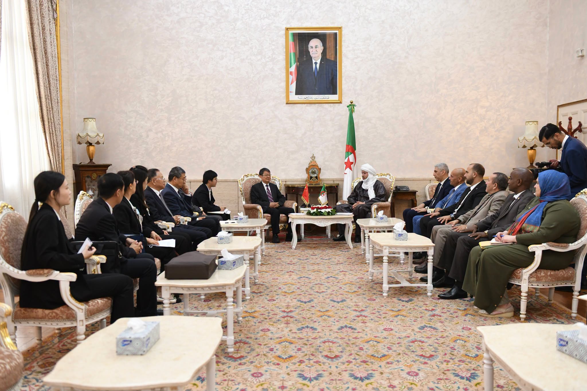 Council of Nation Hosts China for Technology, AI Talks