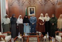 Minister Belmehdi Welcomes Al-Azhar-Bound Religious Advisors