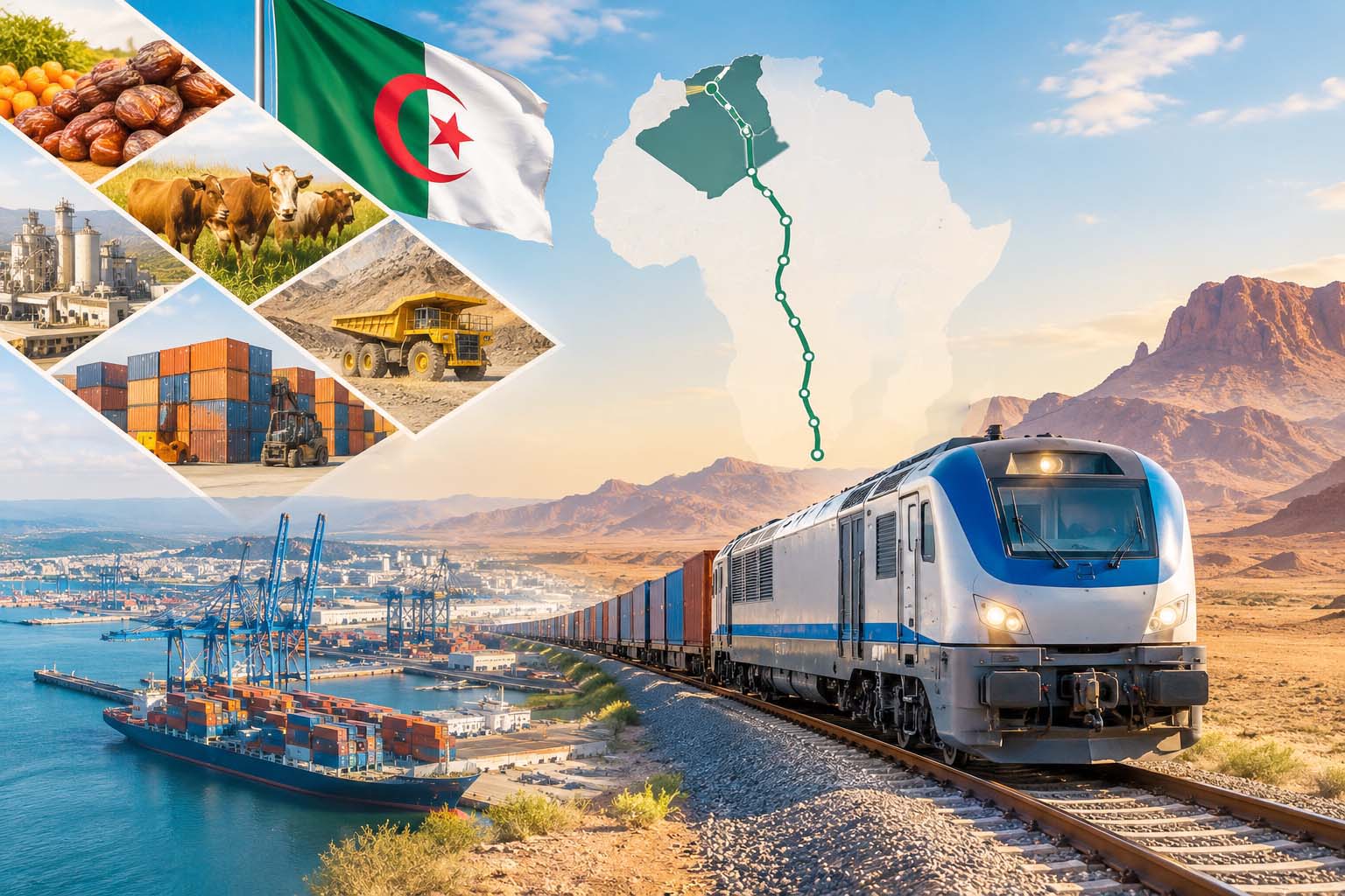 President Tebboune Orders Algiers-Tamanrasset Railway Completion by 2028