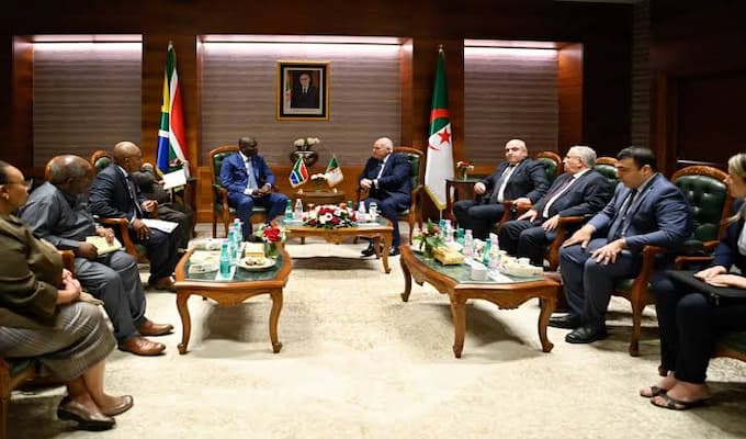 Algiers and Pretoria Prioritize Trade, Energy, Mineral Investments