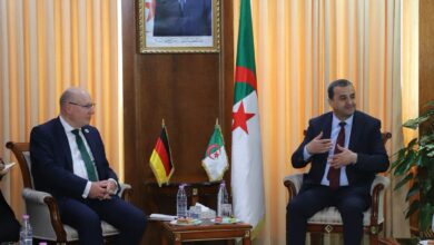 Minister Adjal Holds German Energy Security Talks