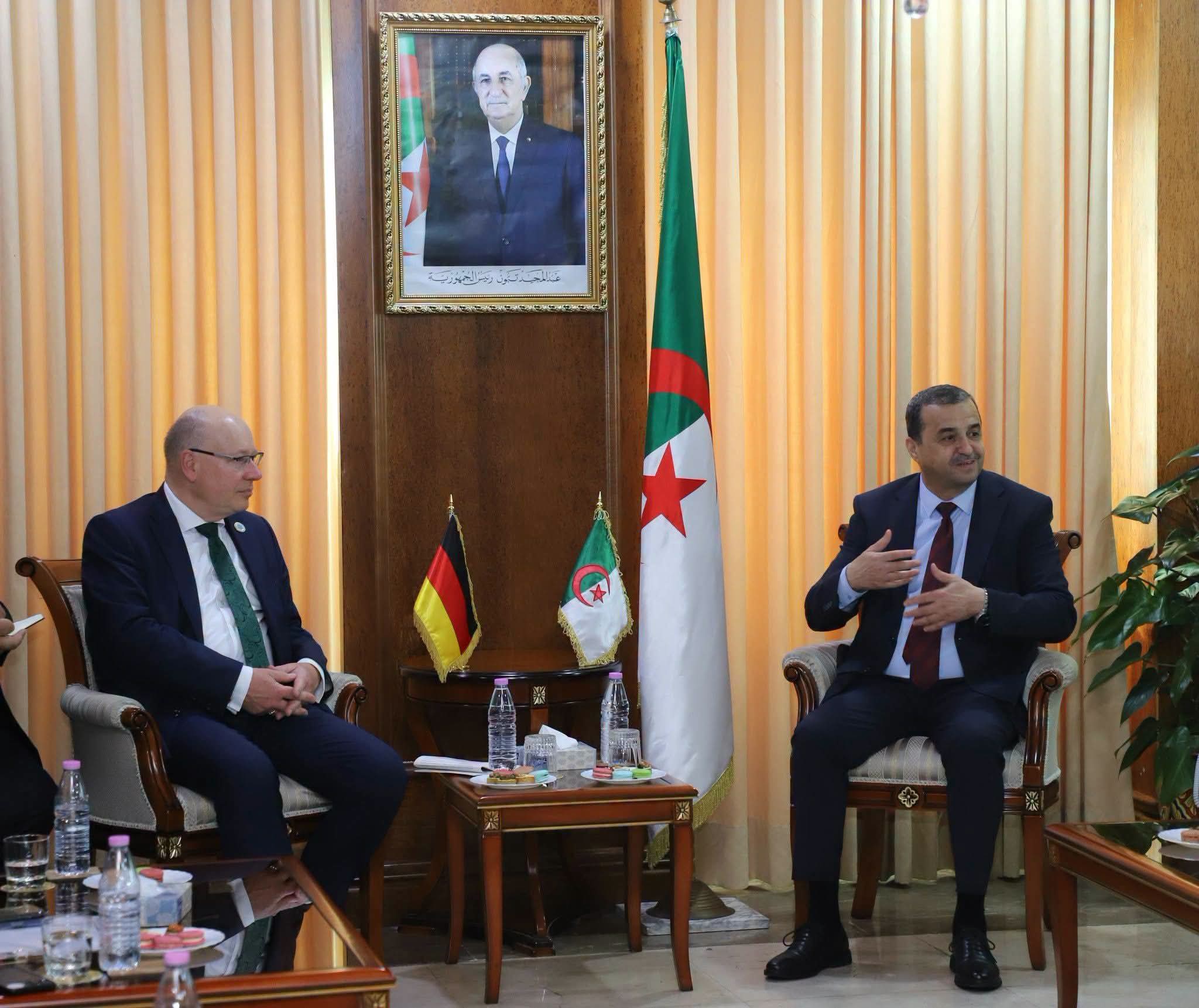 Minister Adjal Holds German Energy Security Talks