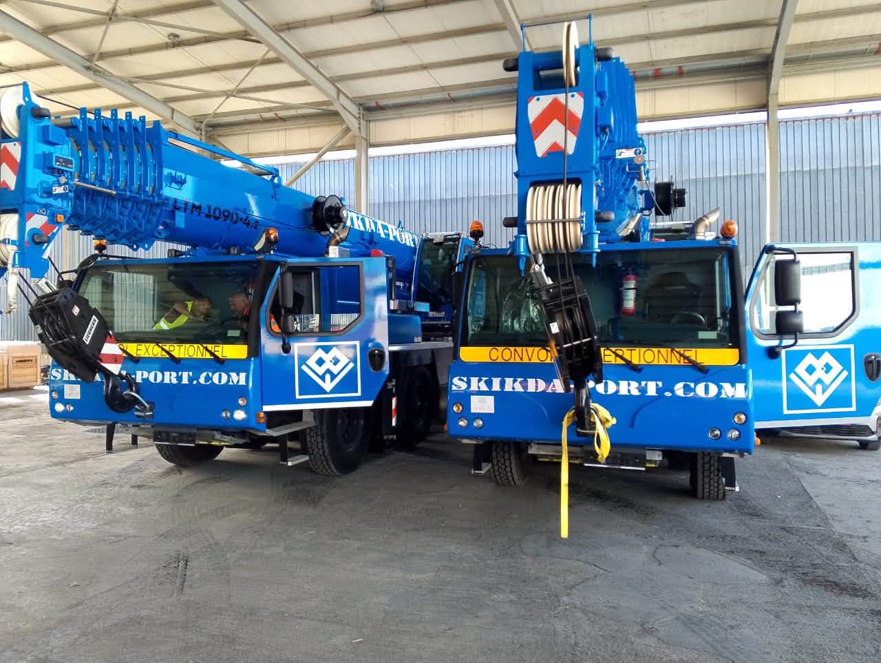 Skikda Port Operations Improve with Two New 60-Ton Cranes