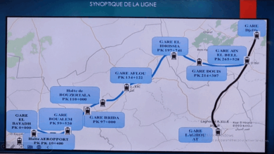 El Bayadh-Djelfa Rail Project to Link Four Wilayas