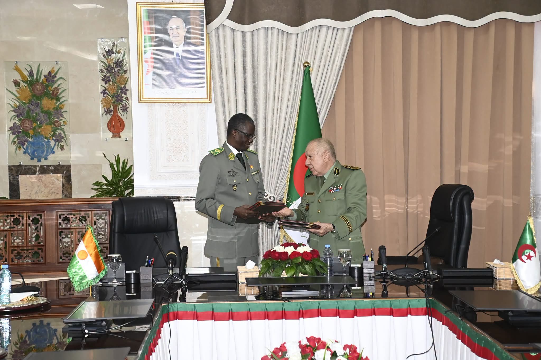 General Chengriha Hosts Niger Minister, Seals Pact