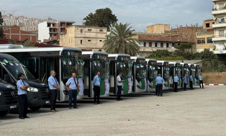 Bejaia's Public Transport Network Gains 20 New Buses