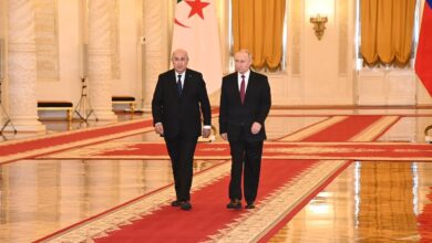 Putin Declares Algeria a Close Friend, Key Ally