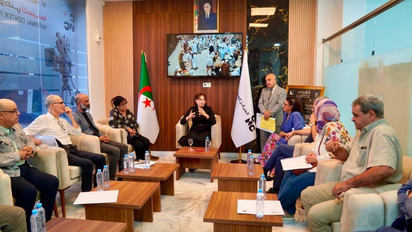 Minister of Culture and Arts, Malika Bendouda.